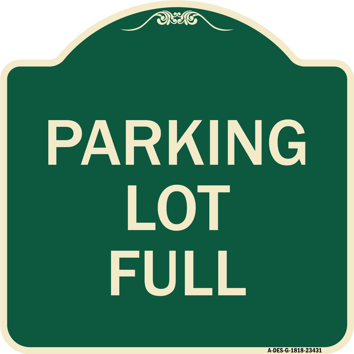 Parking Lot Full