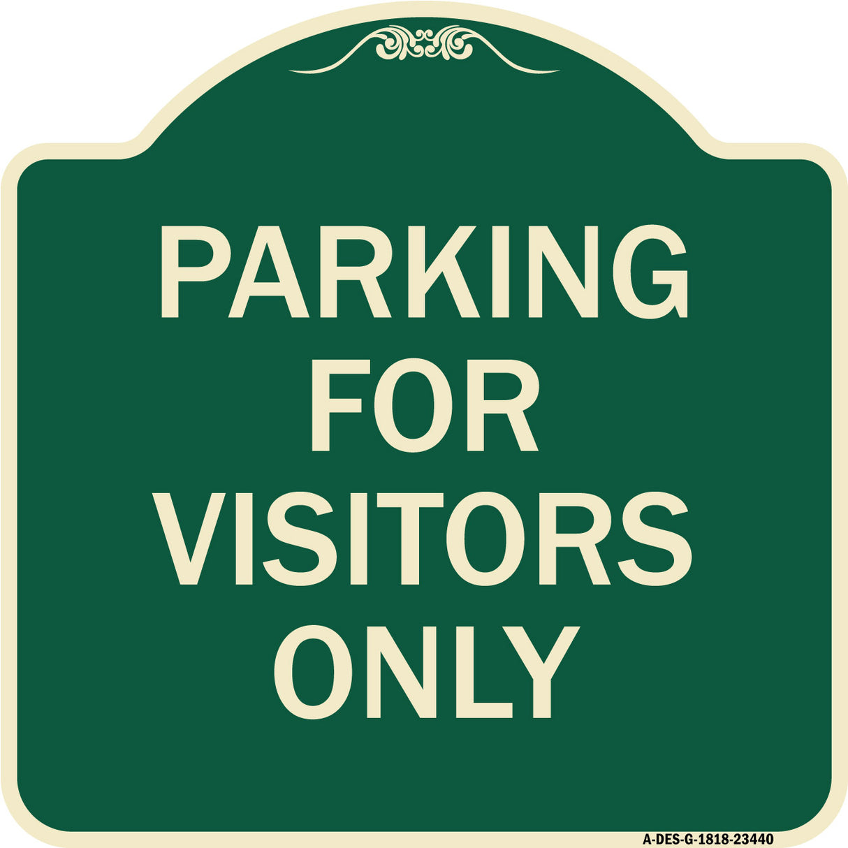 Parking for Visitors Only