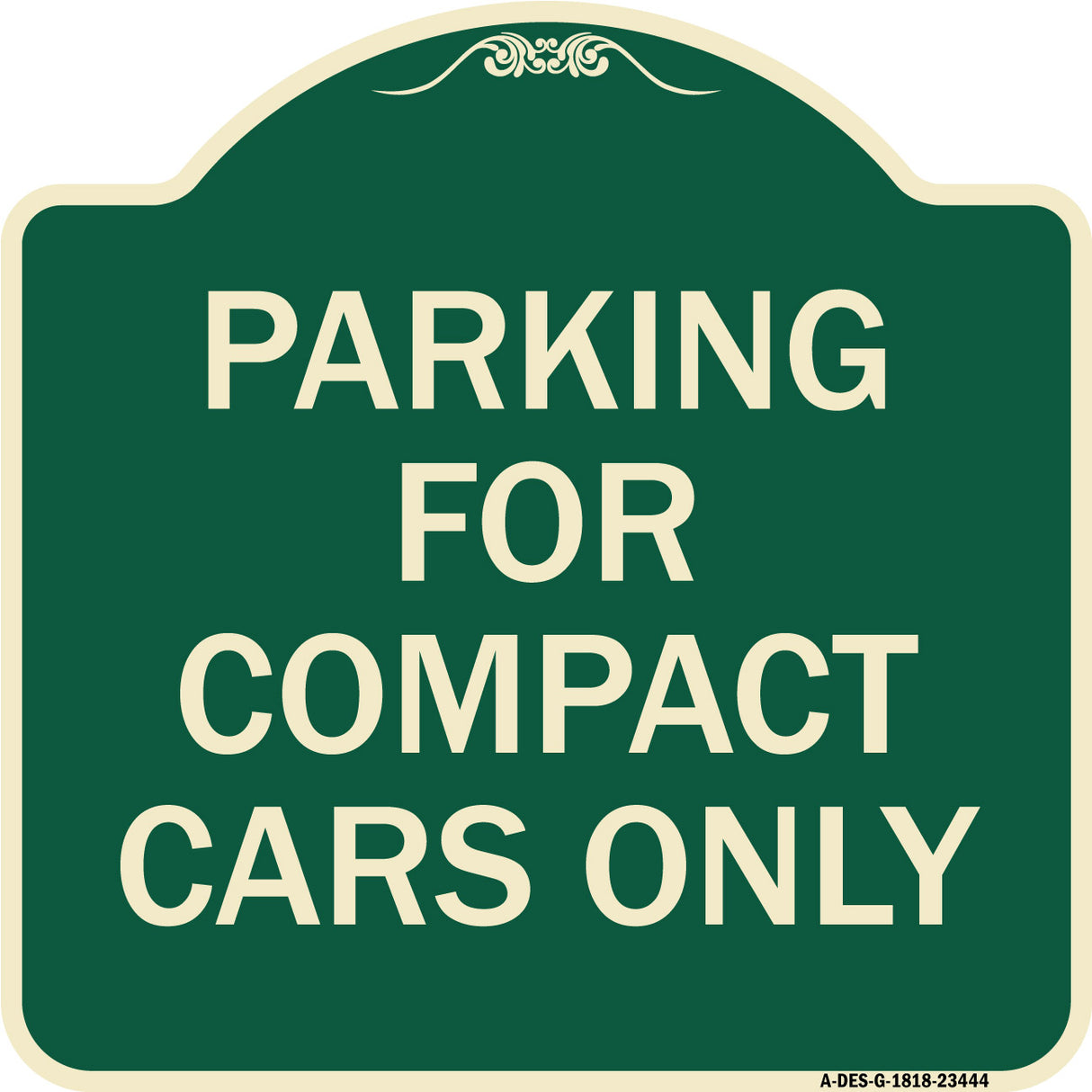 Parking for Compact Cars Only