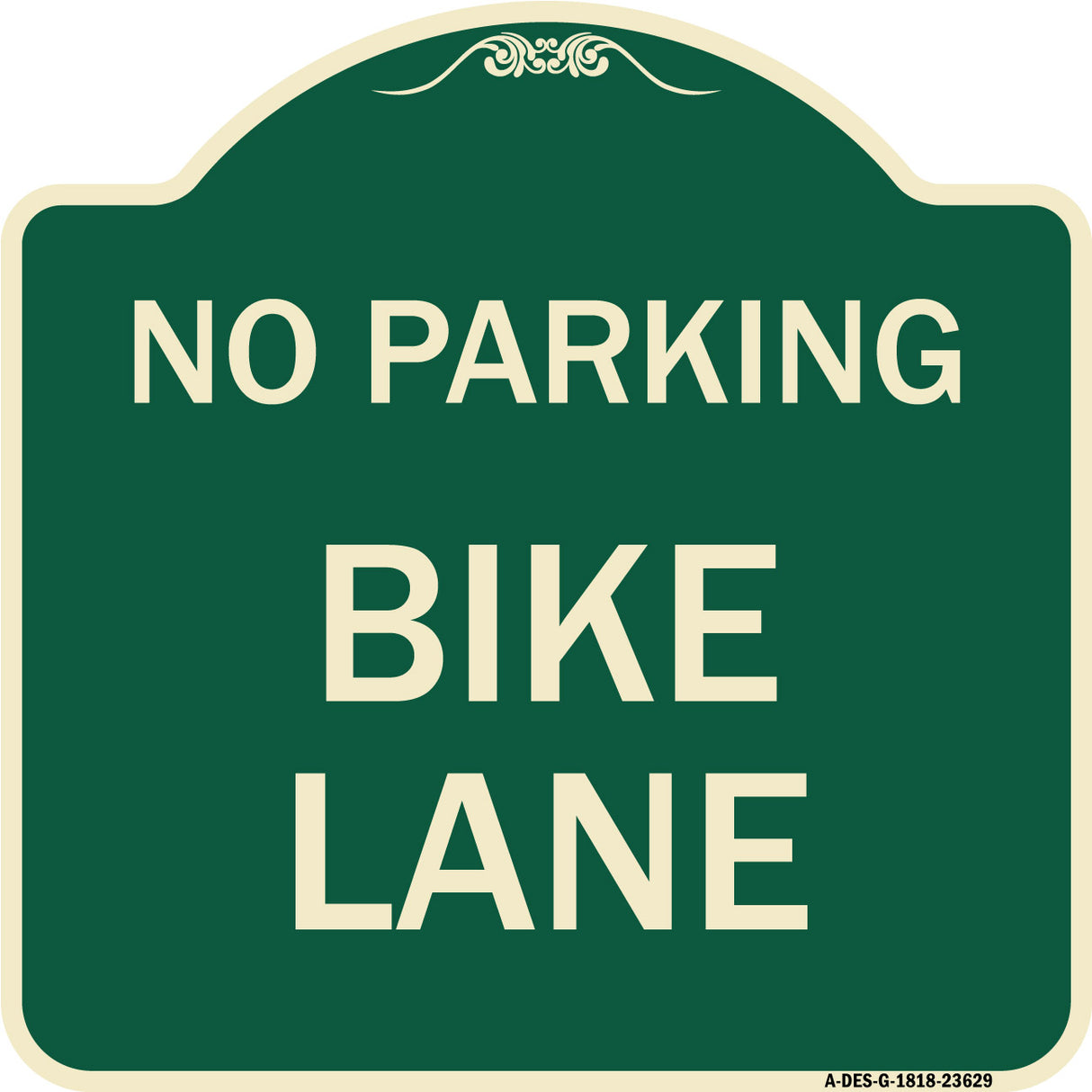 No Parking Bike Lane