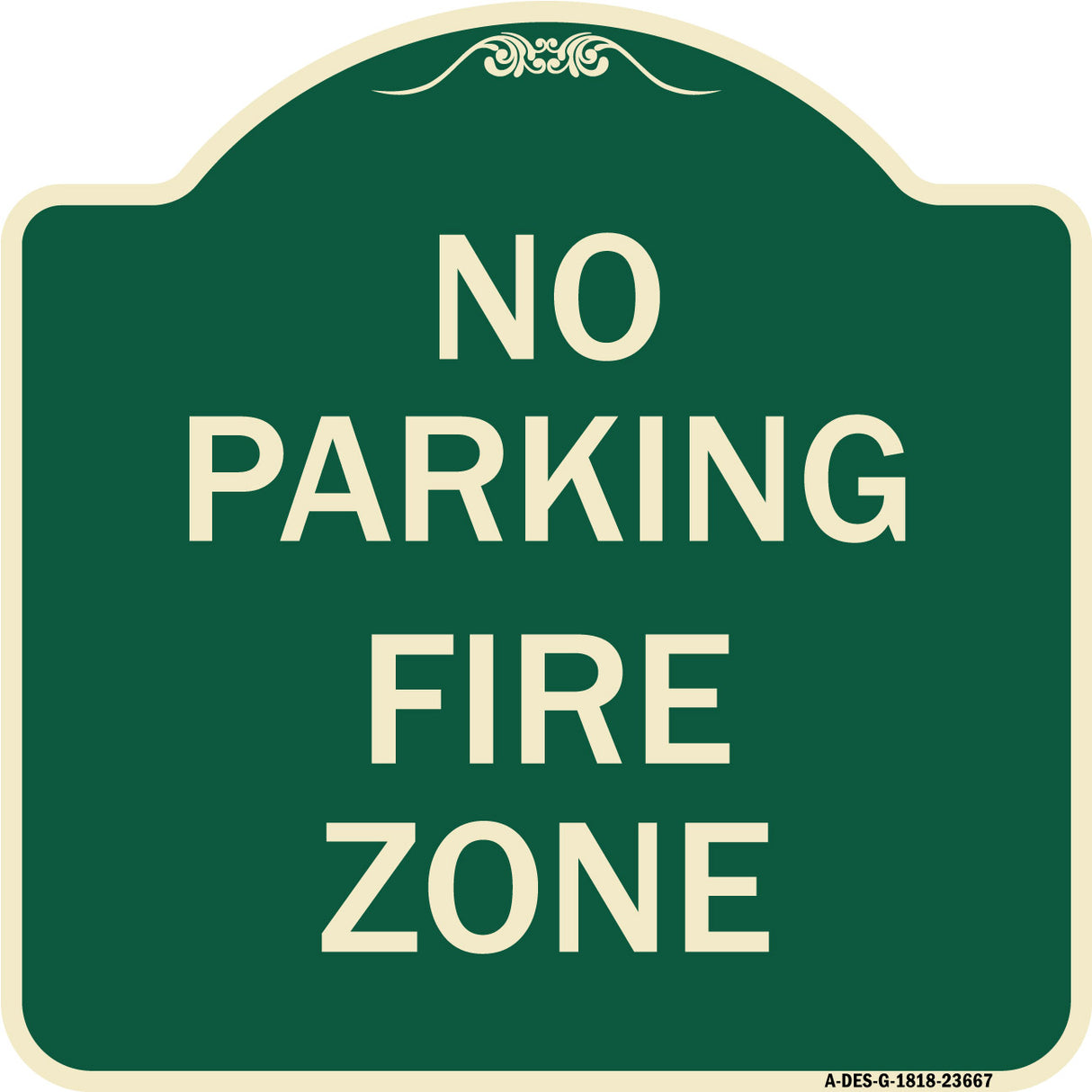 No Parking Sign No Parking Fire Zone