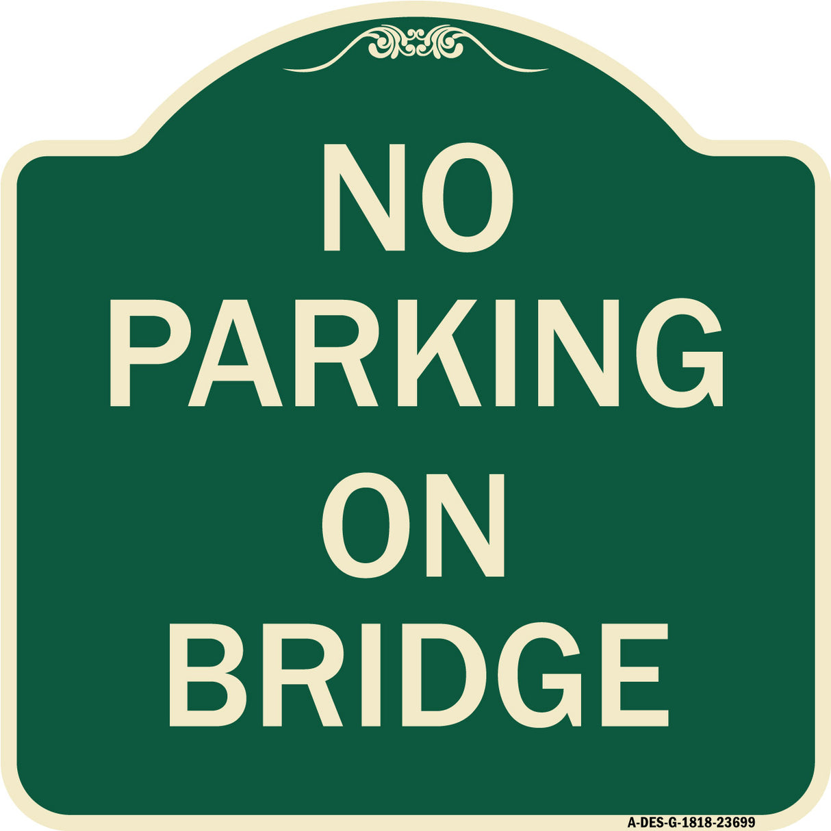 No Parking on Bridge