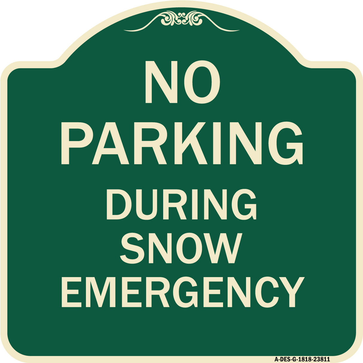 No Parking - During Snow Emergency