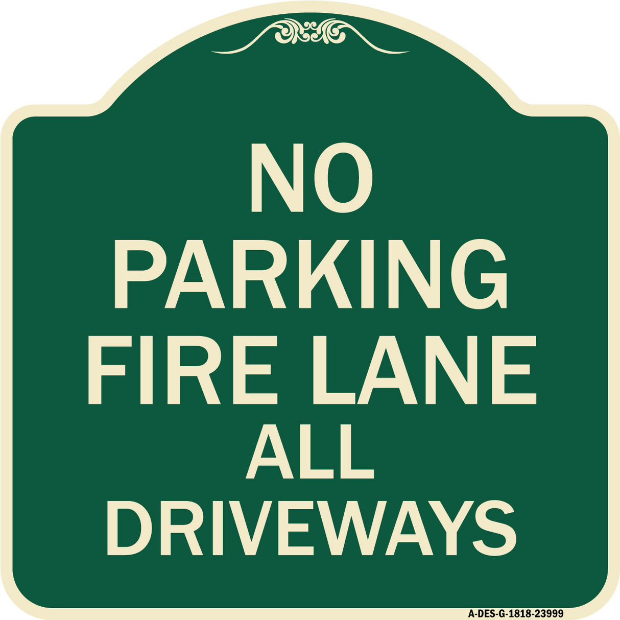 Fire Lane All Driveways