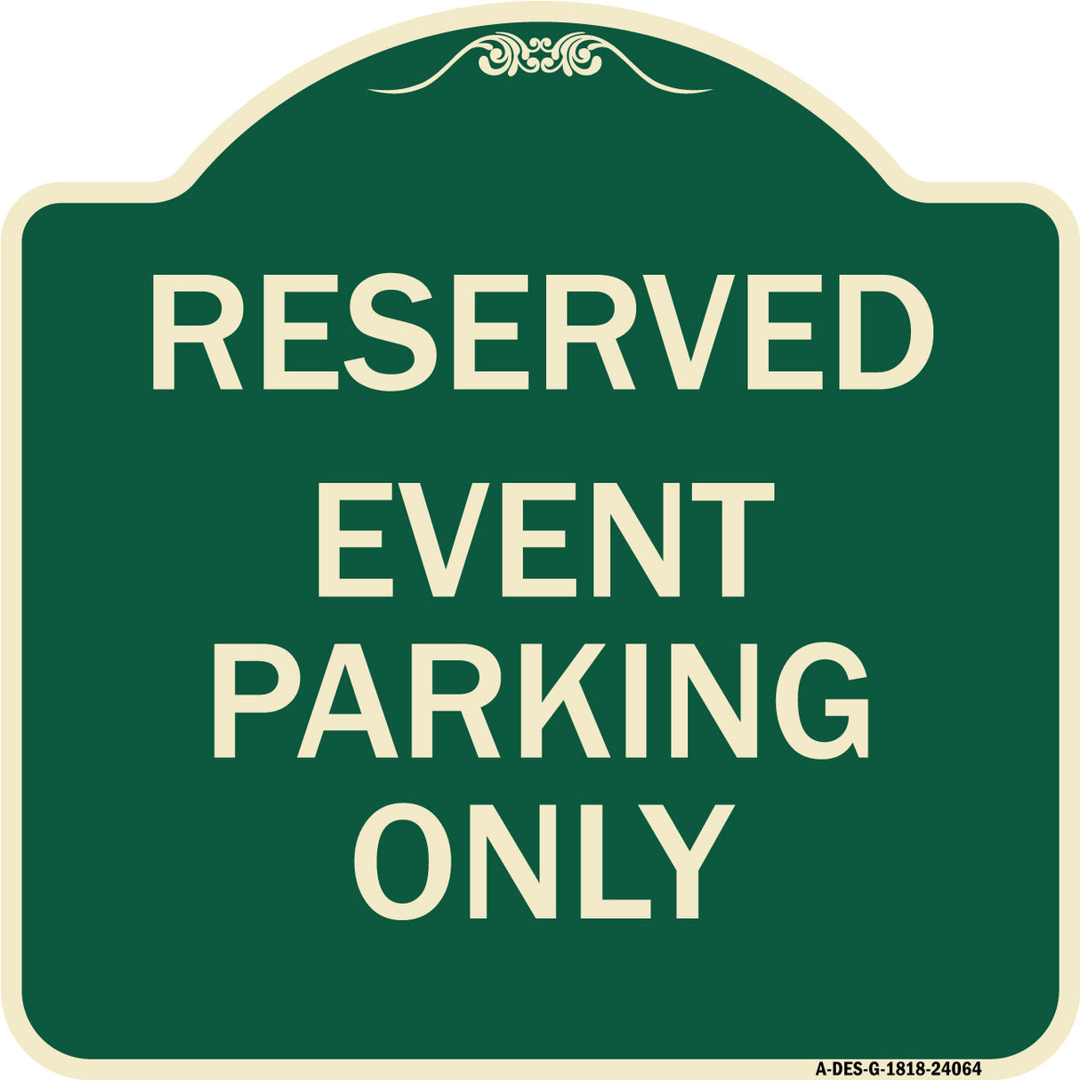 Event Parking Only