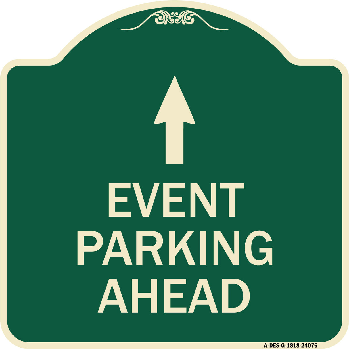 Event Parking Ahead