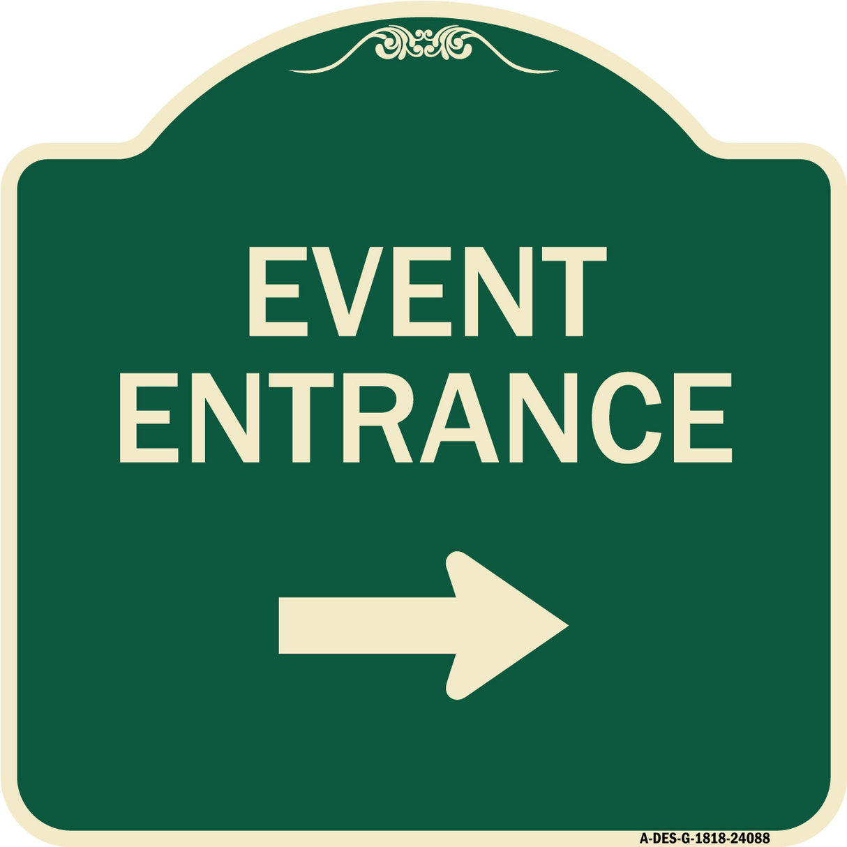 Event Entrance (With Right Arrow)