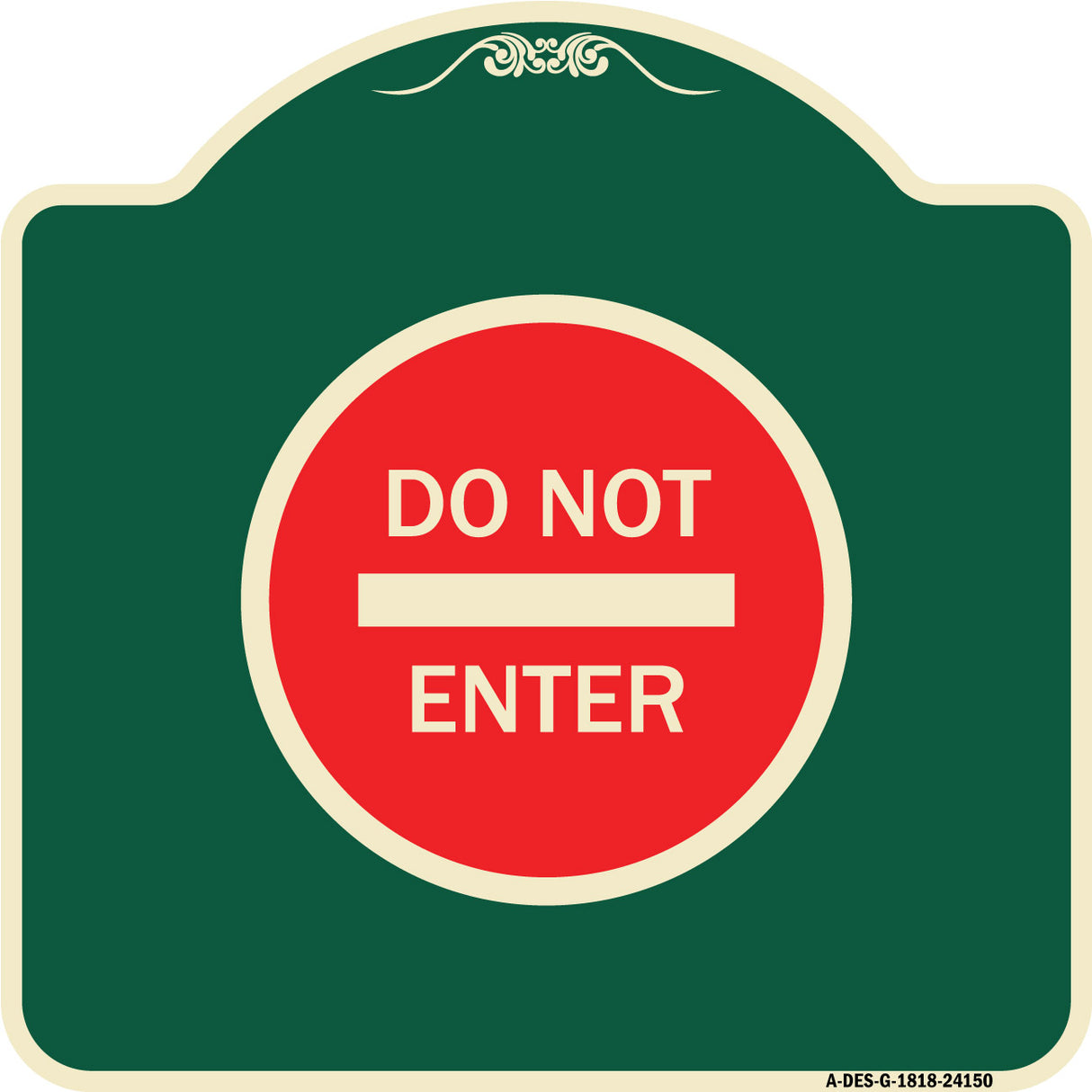 Do Not Enter