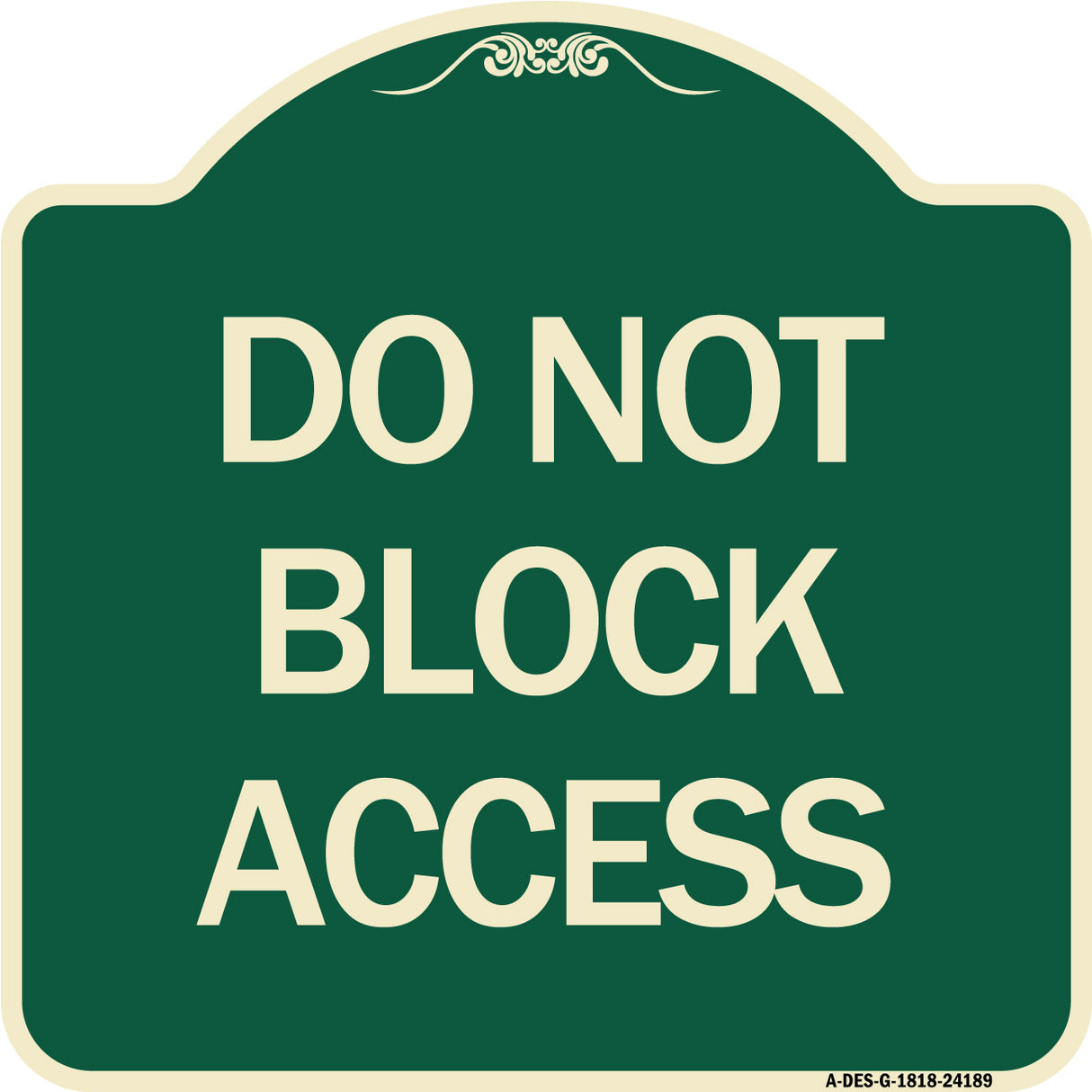 Do Not Block Access