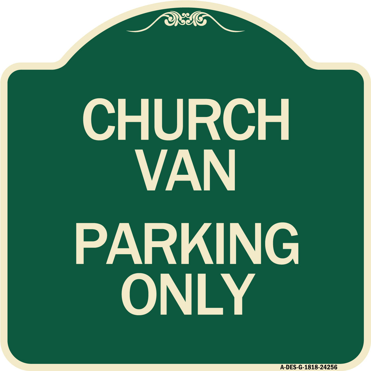 Church Van Parking Only