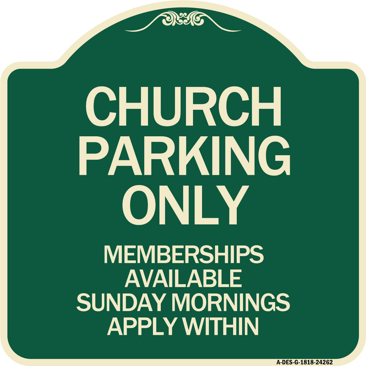 Church Parking Only Memberships Available Sunday Mornings Apply Within