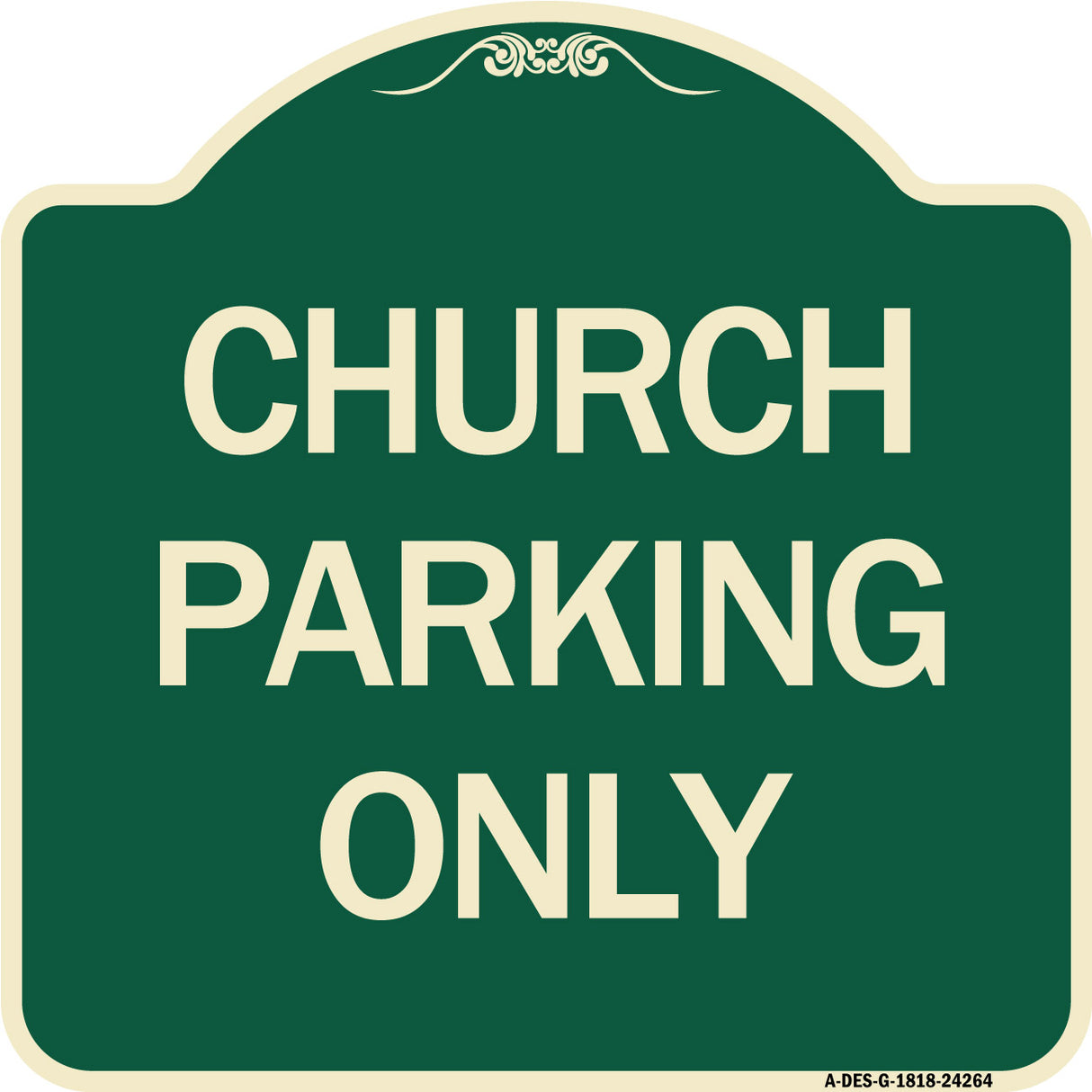 Church Parking Only