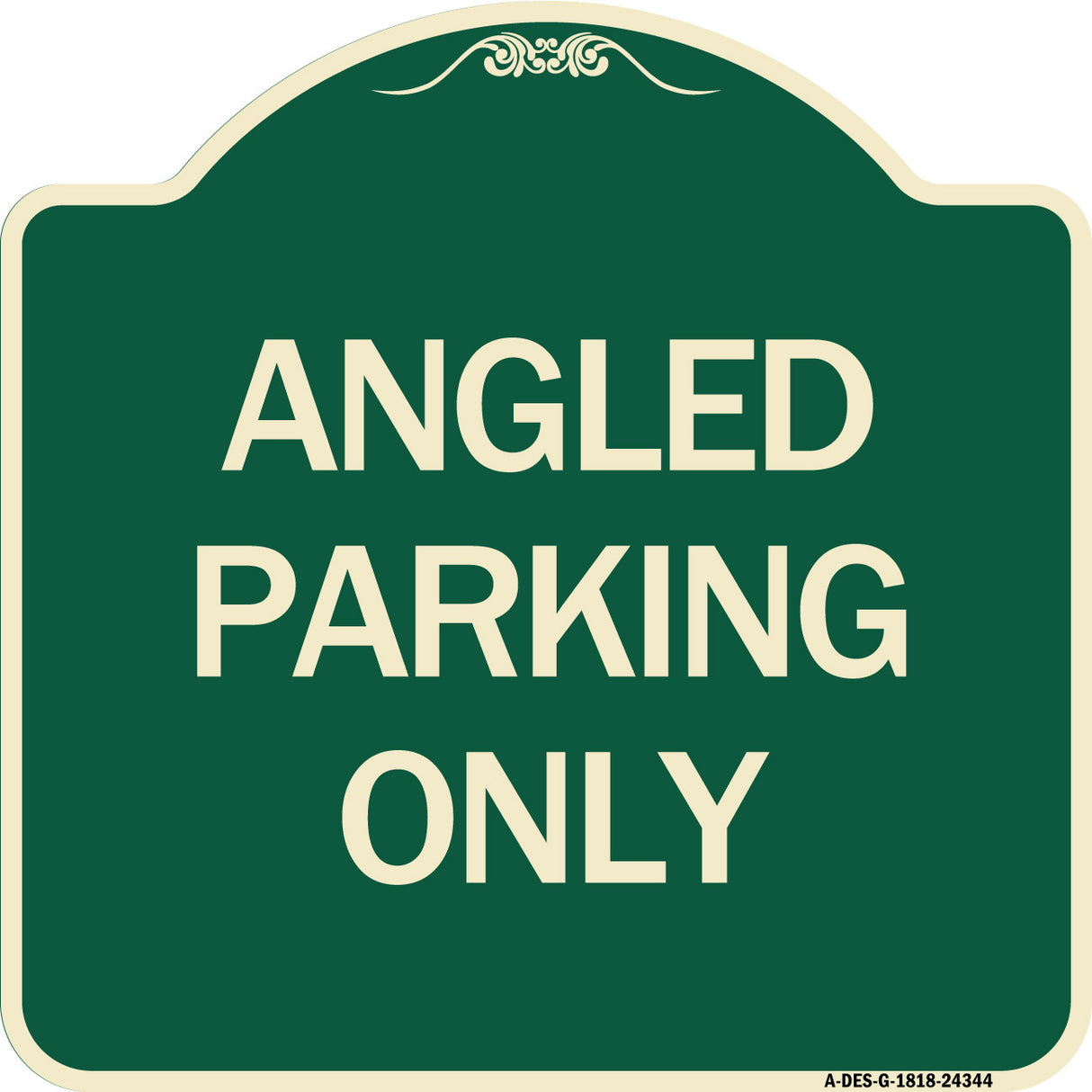 Angle Parking Only