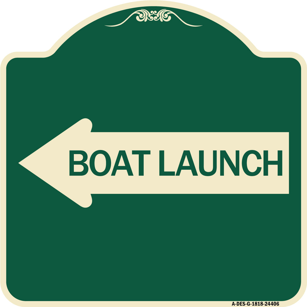 Boat Launch (With Left Arrow)