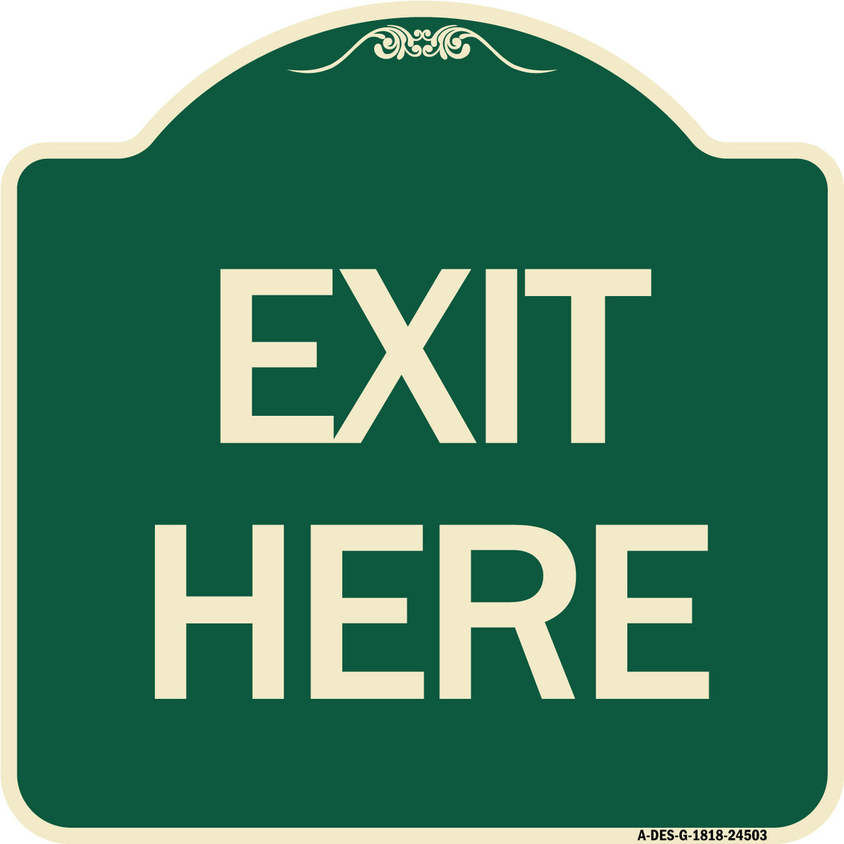 Exit Here