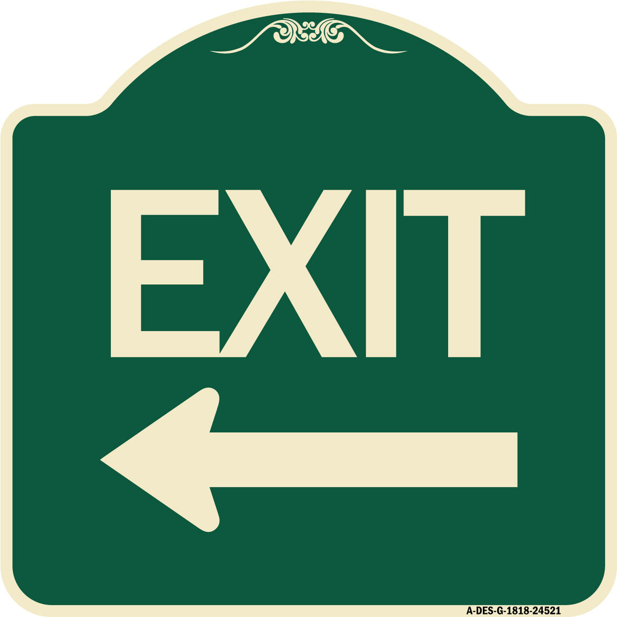 Exit with Left Arrow