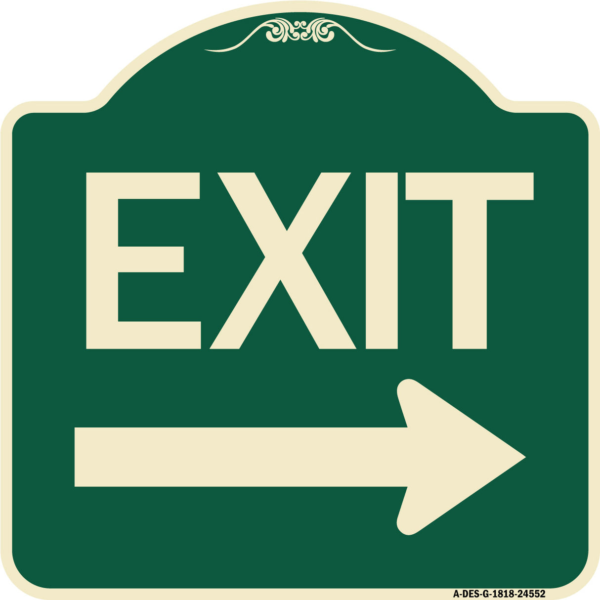 Exit with Right Arrow