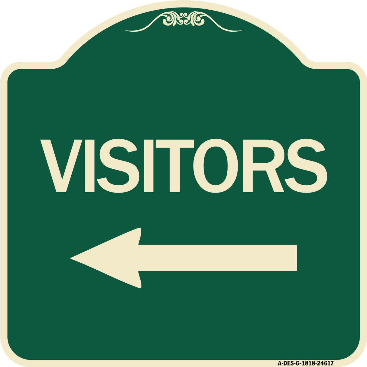 Visitors with Left Arrow