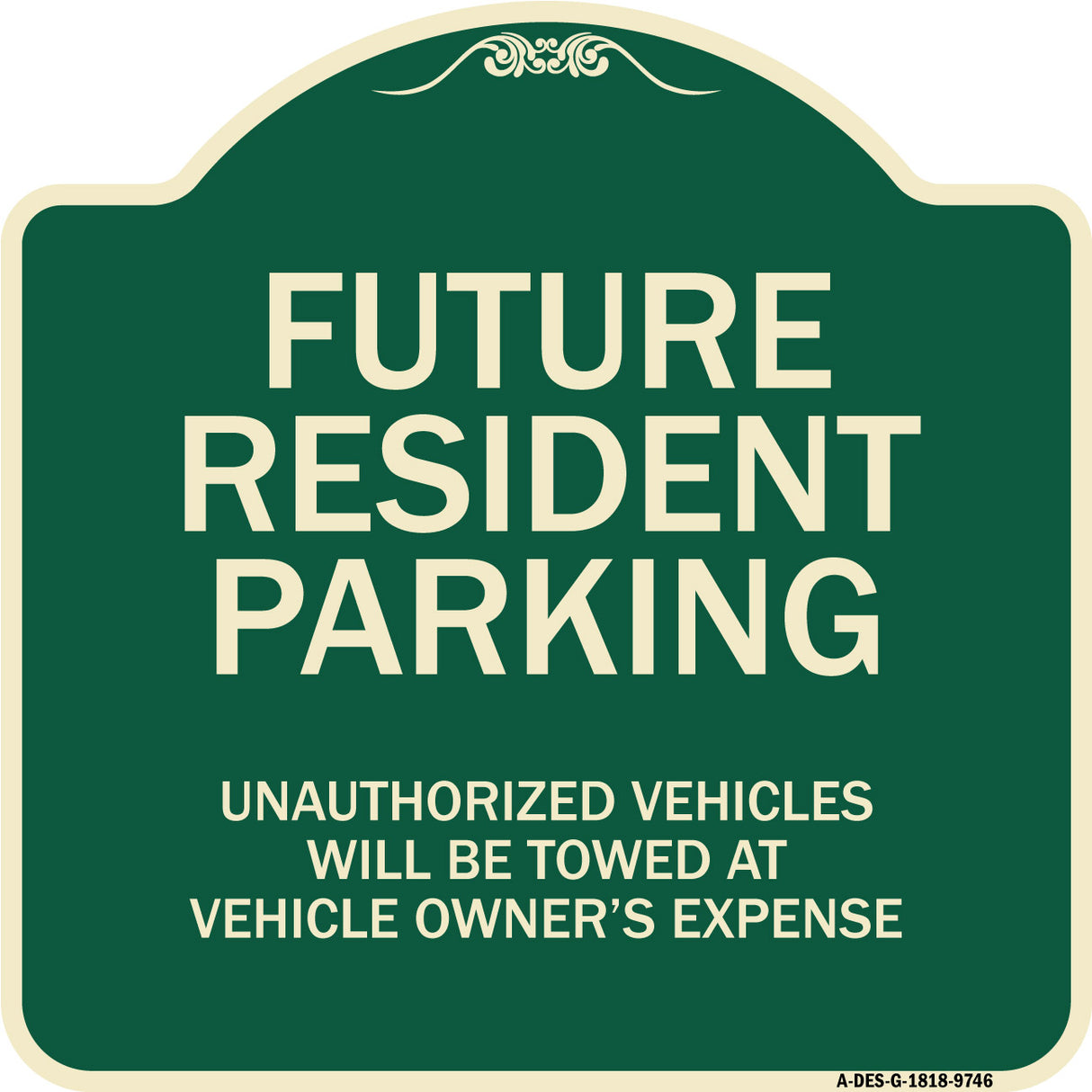 Unauthorized Vehicles Will Be Towed