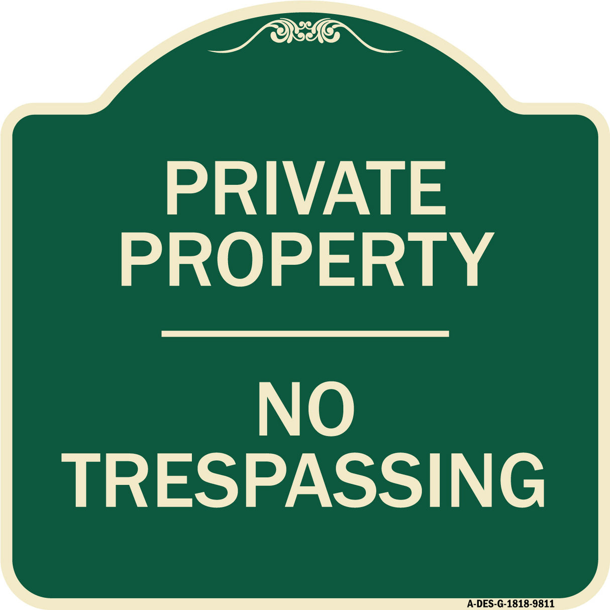 No Trespassing