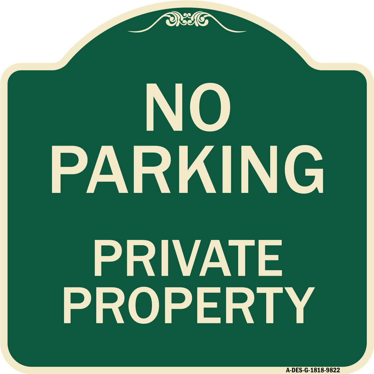 No Parking Private Property
