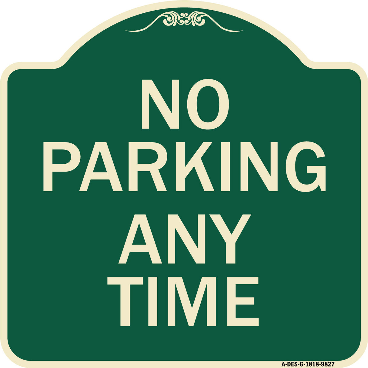 No Parking Any Time