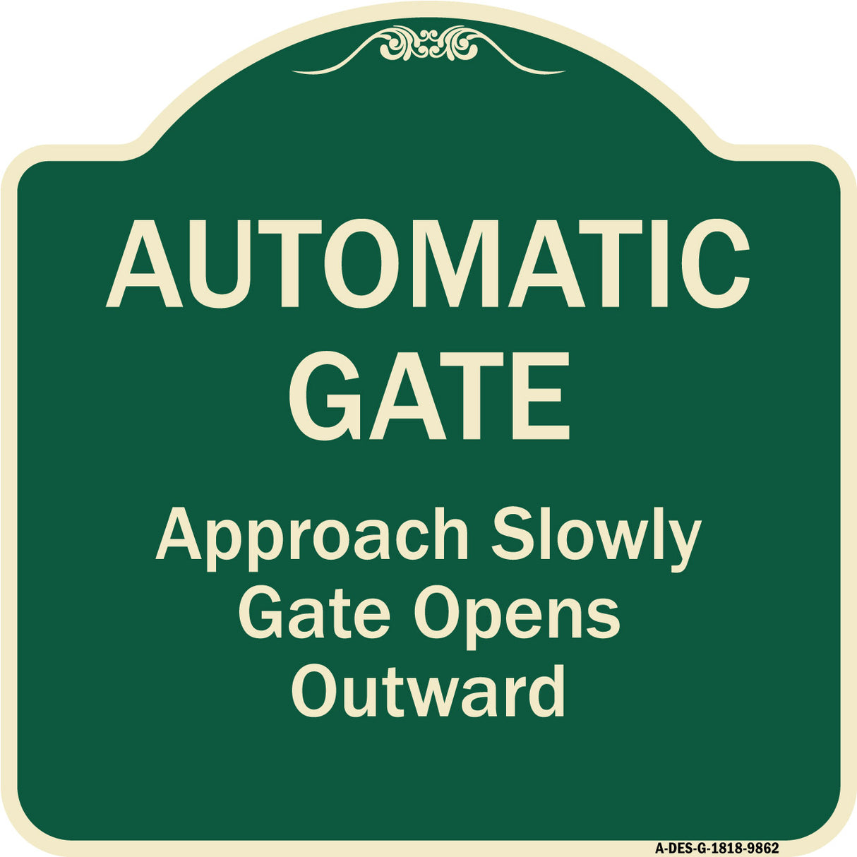 Automatic Gate Approach Slowly Gate Opens