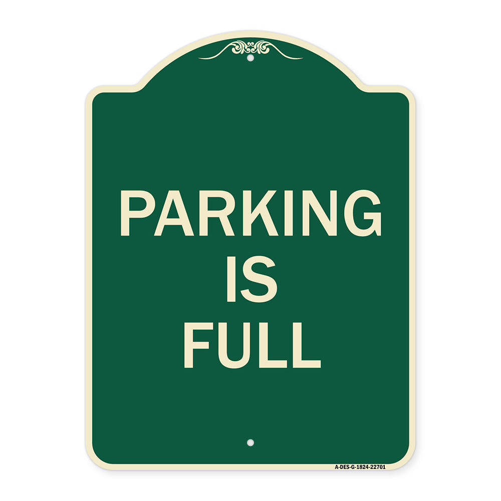 Parking Is Full