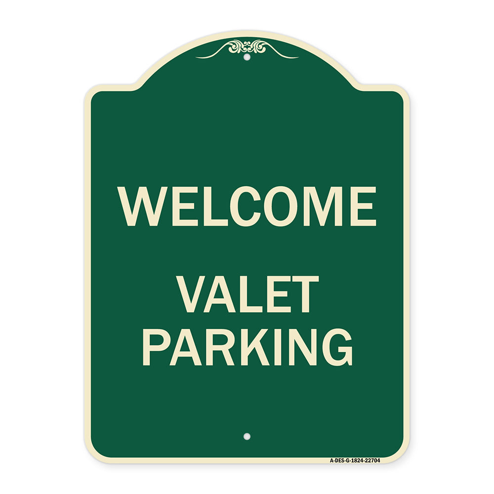 Welcome Valet Parking