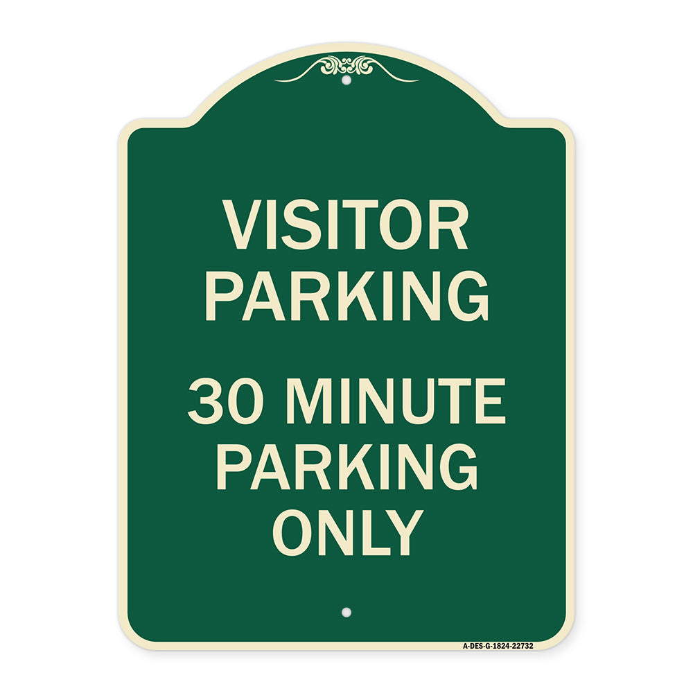 Visitor Parking 30 Minute Parking Only