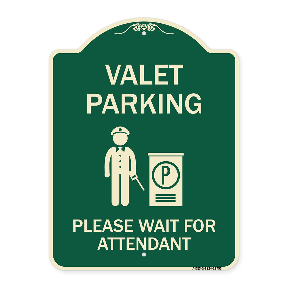 Valet Parking Please Wait for Attendant