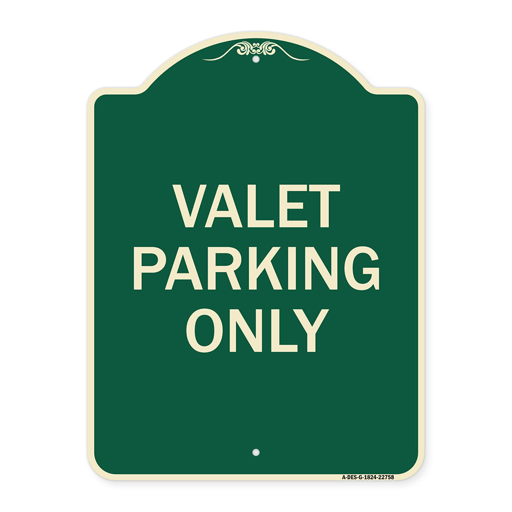 Valet Parking Only