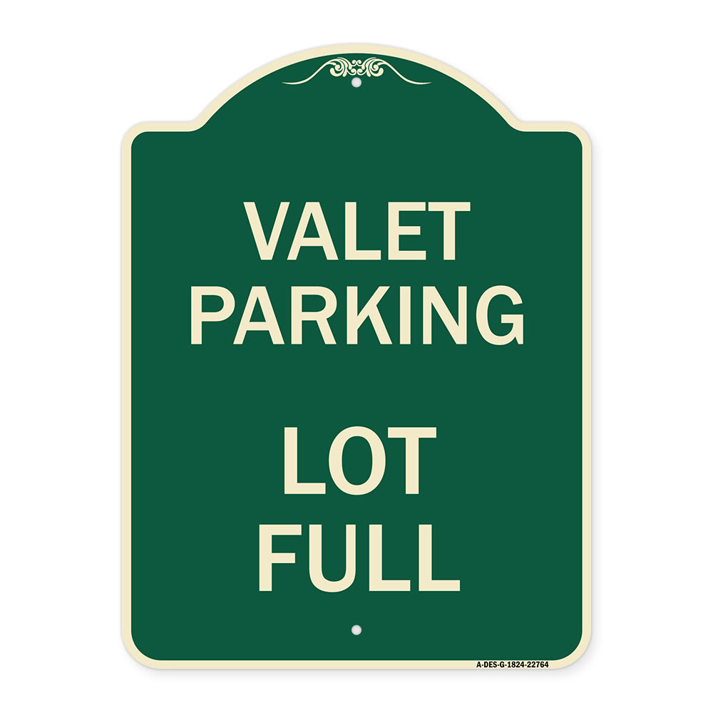 Valet Parking Lot Full