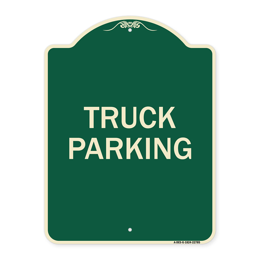 Truck Sign Truck Parking
