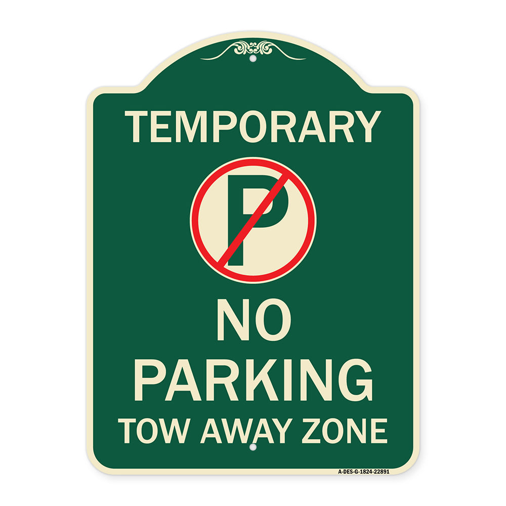 No Parking Tow Away Zone
