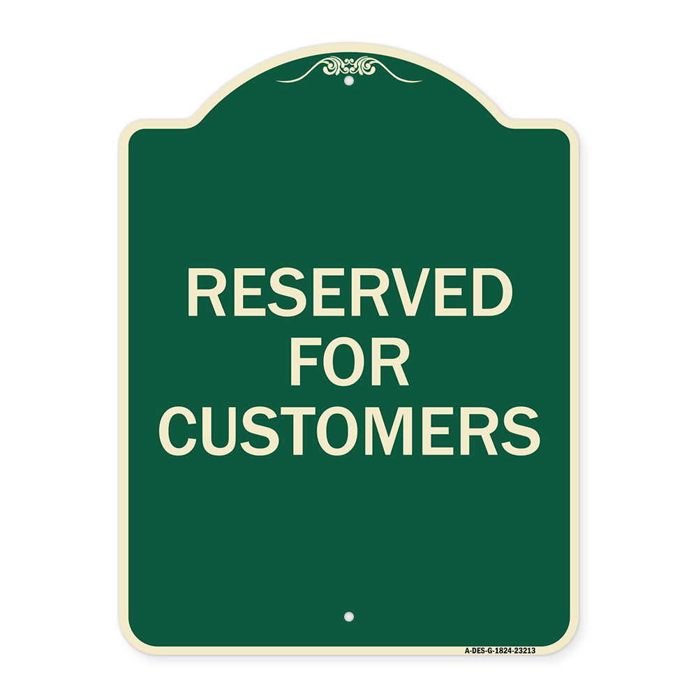 Reserved for Customers