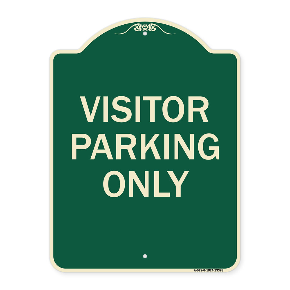 Parking Reserved Sign Visitor Parking Only