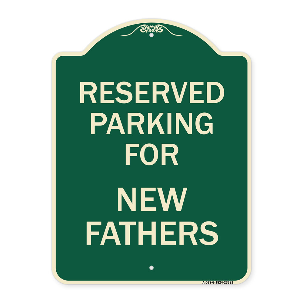 Parking Reserved for New Fathers