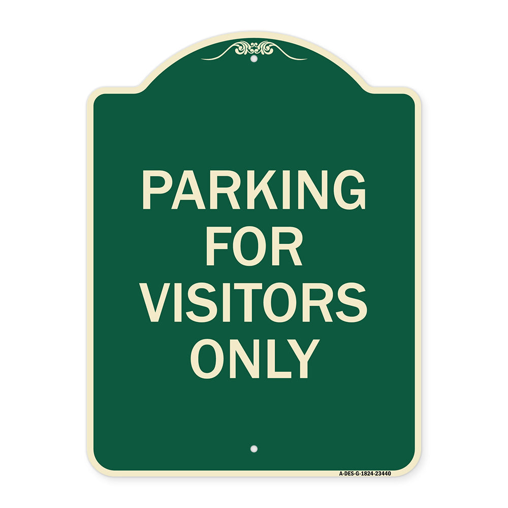 Parking for Visitors Only