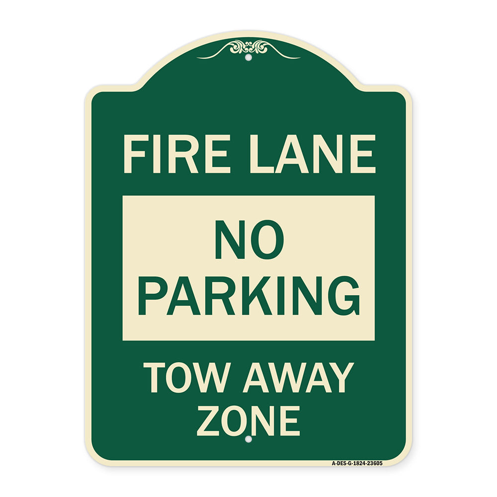 No Parking Tow-Away Zone