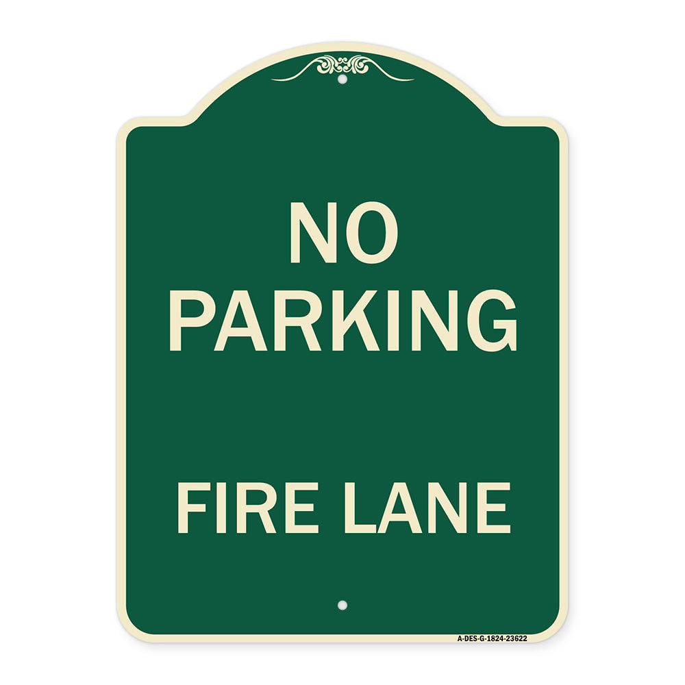 No Parking Fire Lane