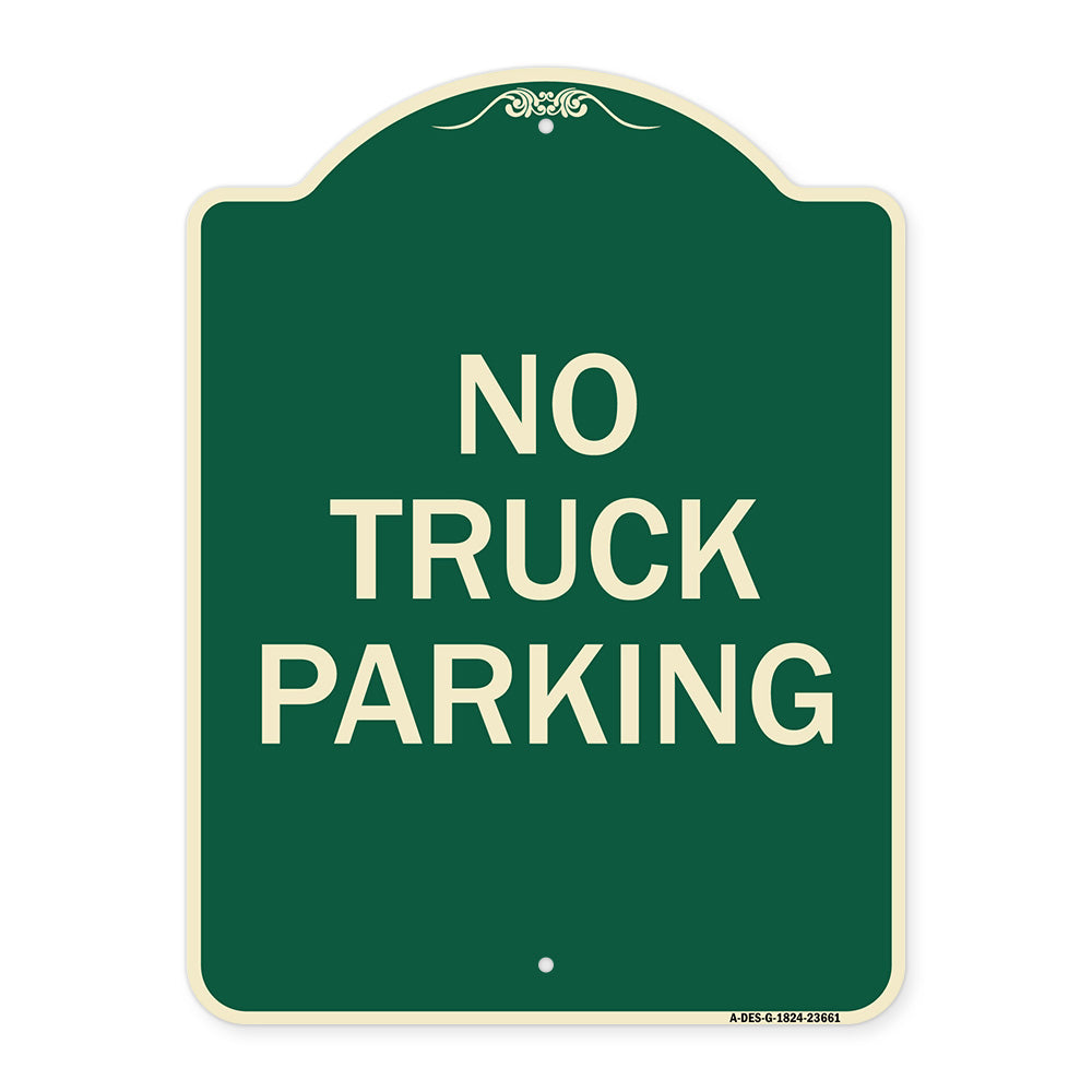 No Parking Sign No Truck Parking