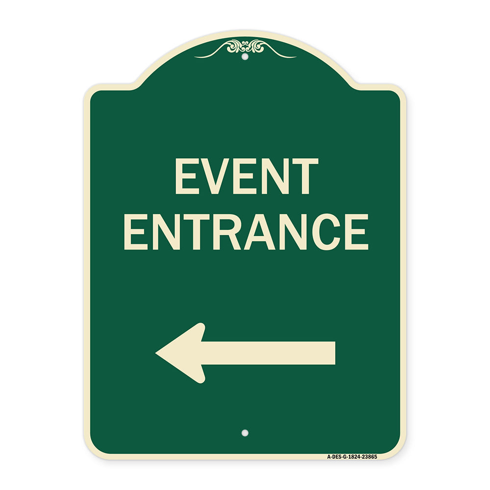 N Event Entrance (With Left Arrow)