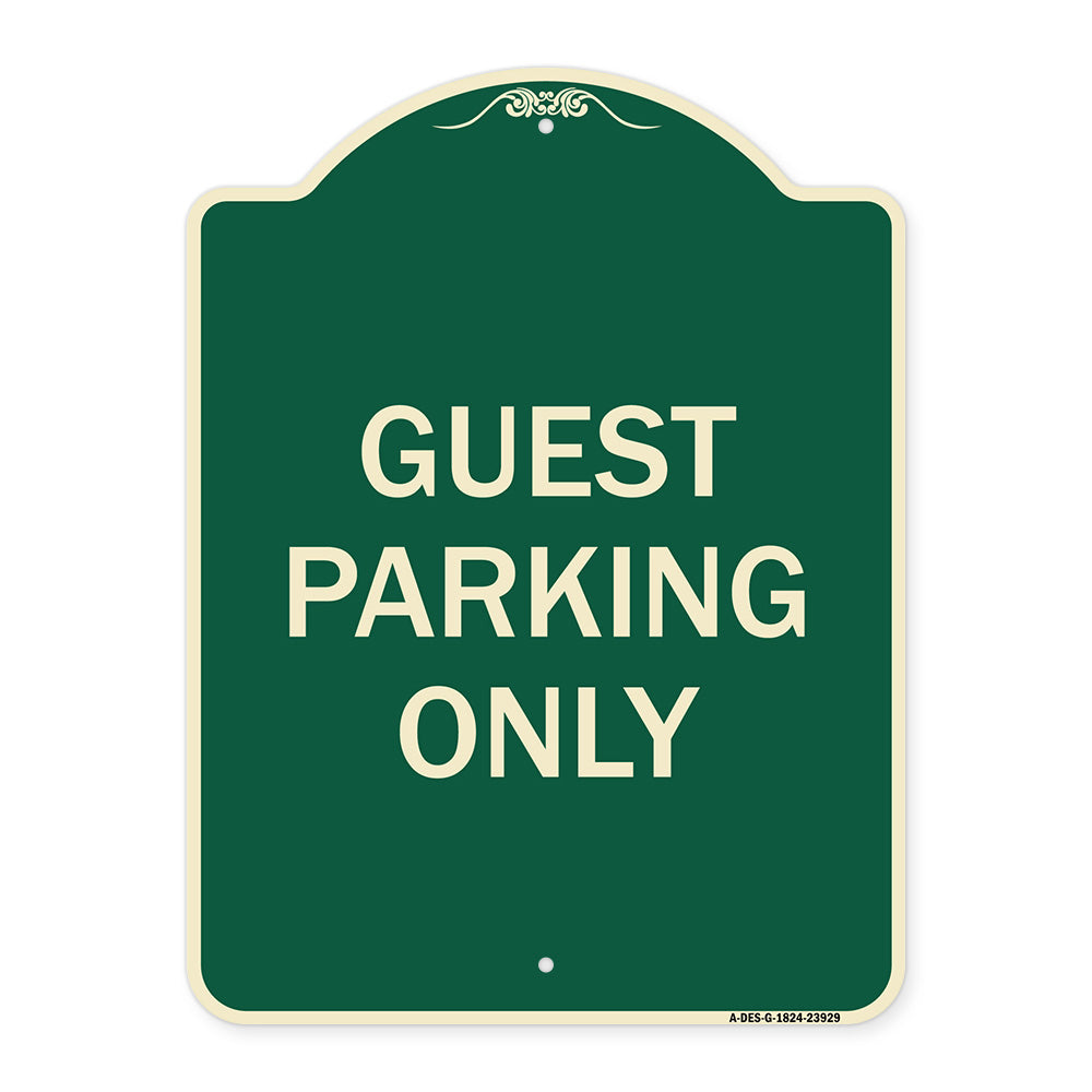 Guest Parking Only