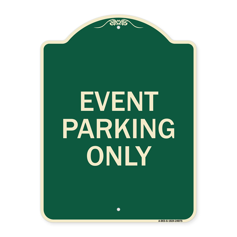 Event Parking Only