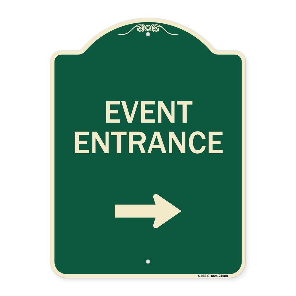 Event Entrance (With Right Arrow)