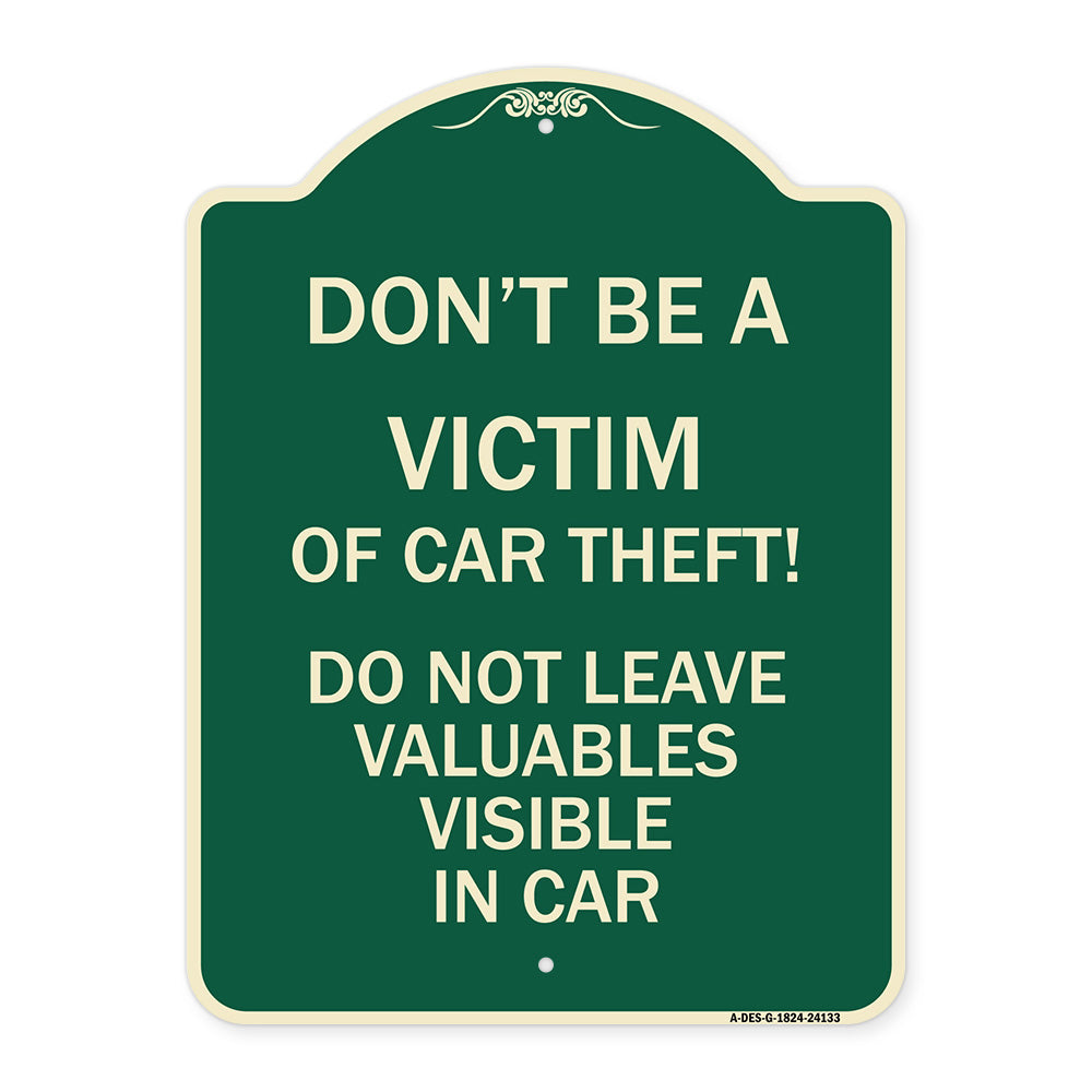 Don't Be A Victim of Car Theft! Do Not Leave Valuables Visible in Car