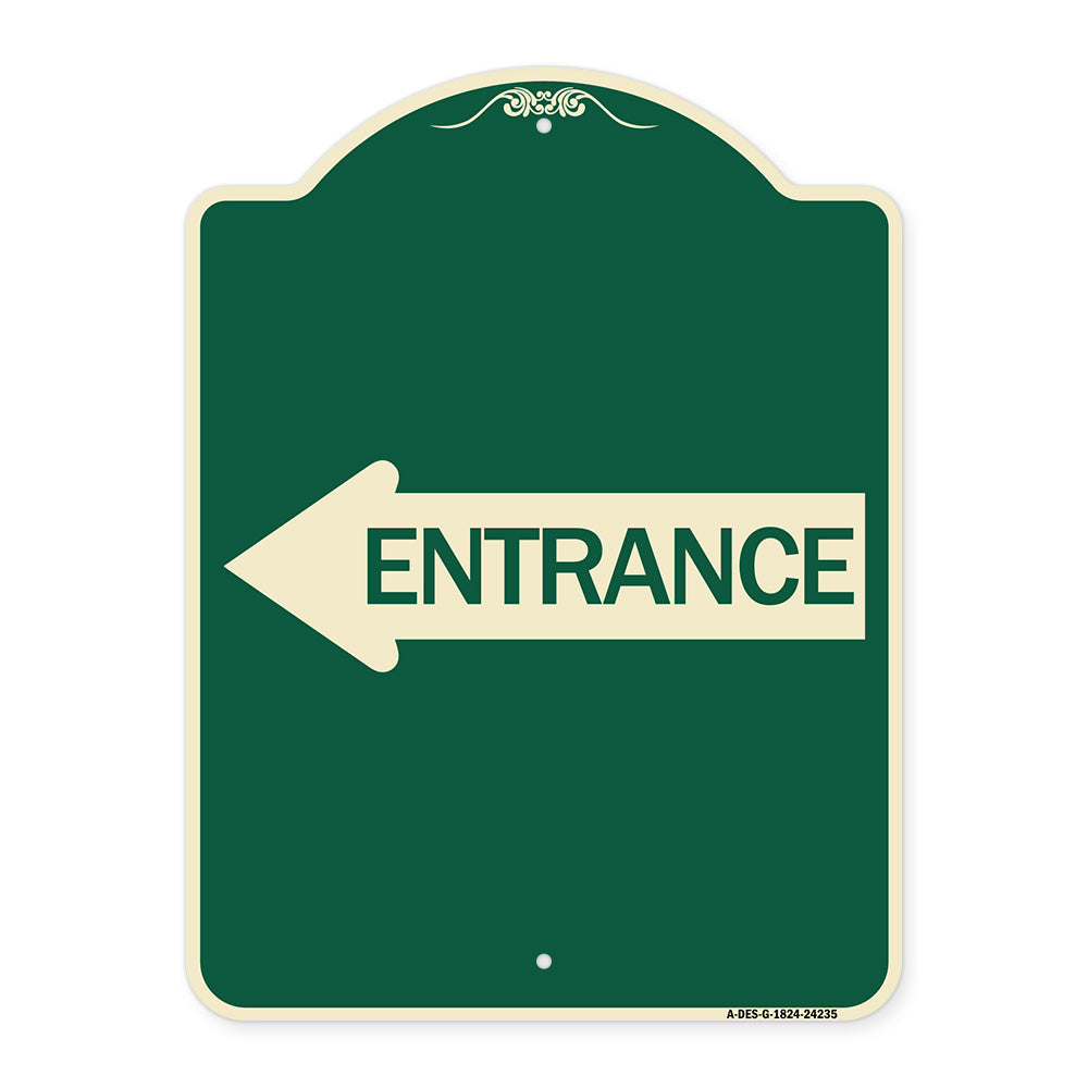 Left Arrow Entrance