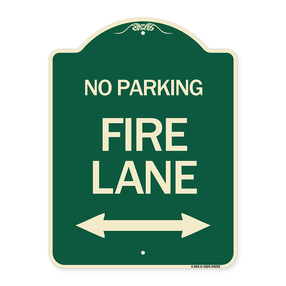 Colorado Fire Lane (With Bidirectional Arrow)