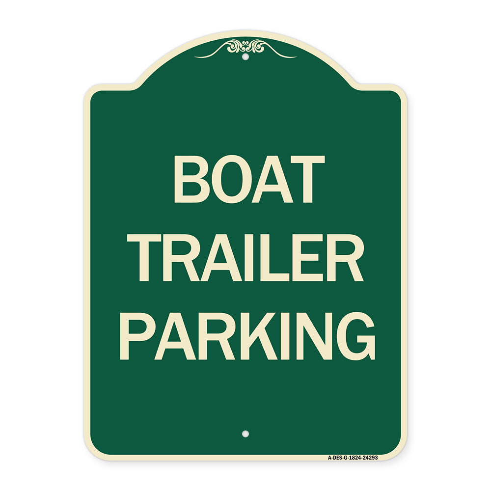 Boat Trailer Parking